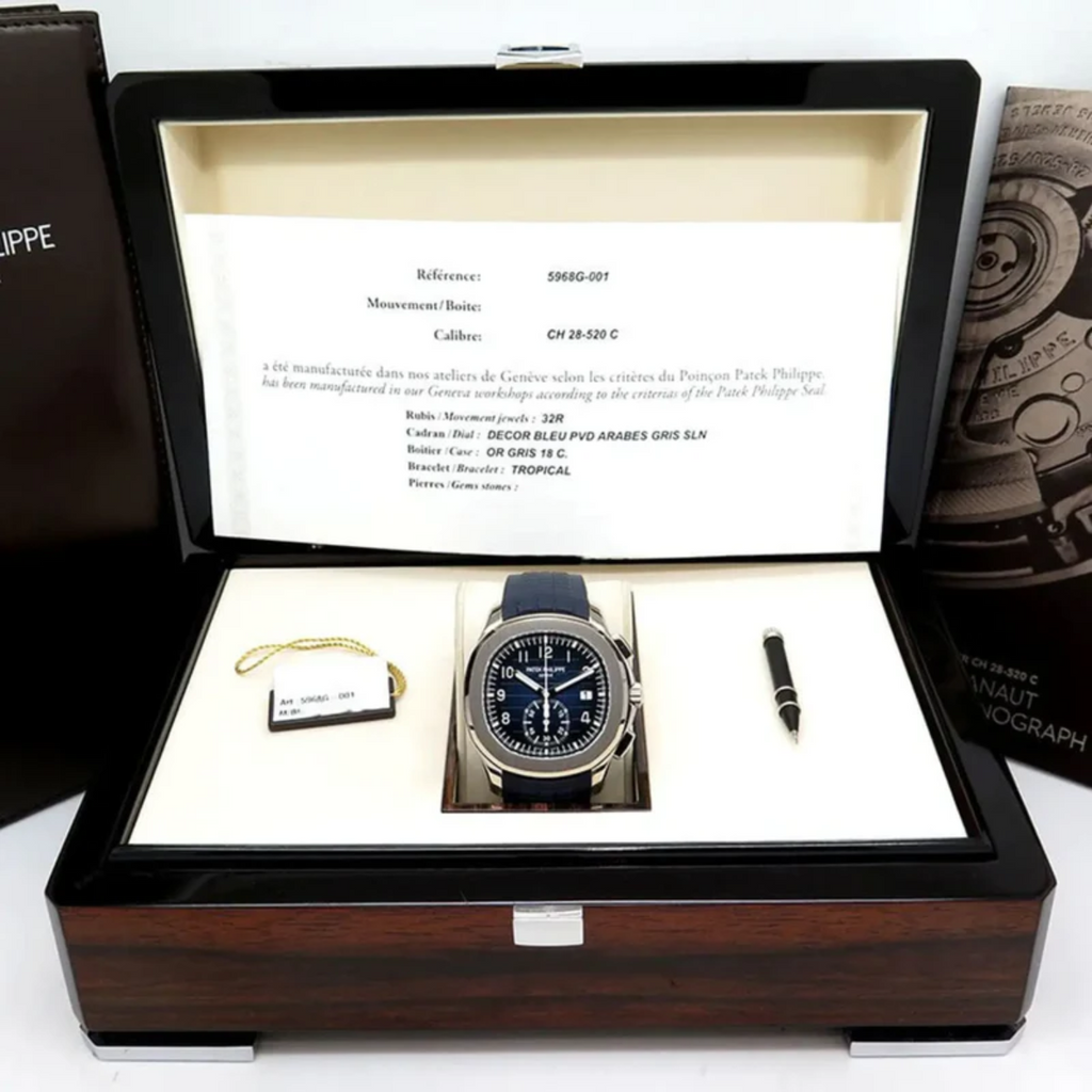 Certificate - Aquanaut Watch